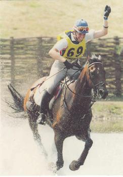 1995 Collect-A-Card Equestrian #157 Dorothy Trapp / Molokai Front